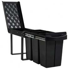 Abfallsammler Soft-Close 36 L - Black - View 3