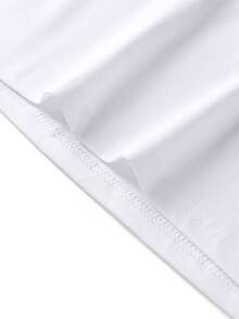 GRDR Men's Summer Sleeveless Slim Fit Tank Top, Suitable For Daily Wear And Casual Outings - White - View 4