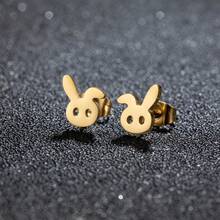 1 Pair Stainless Steel Earrings Cute Squirrel Animal Pendant Fashion Popular Earrings For Women Jewelry Friend Birthday Gifts - Gold - View 10