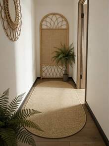 1 件菠萝形圆形地毯，适用于户外露台、阳台，防晒，美式休闲庭院木甲板装饰地毯，北欧风格客厅卧室多功能圆形地垫 - 彩色 - 查看 6