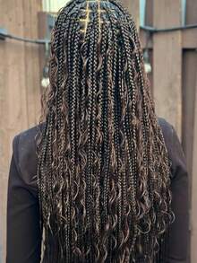 Braiding Hair Deep Wave Human Hair Bulk Deep Wave Human Braiding Hair 16 Inch Deep Wave Bulk Human Braiding Hair For Boho Braids Human Hair 45g Deep Wave Curly Human Hair - S2 - 查看 6