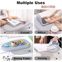 Esta tabla de planchar plegable es adecuada para planchar ropa en talleres, hogares y otros lugares similares. - A - Ver 6