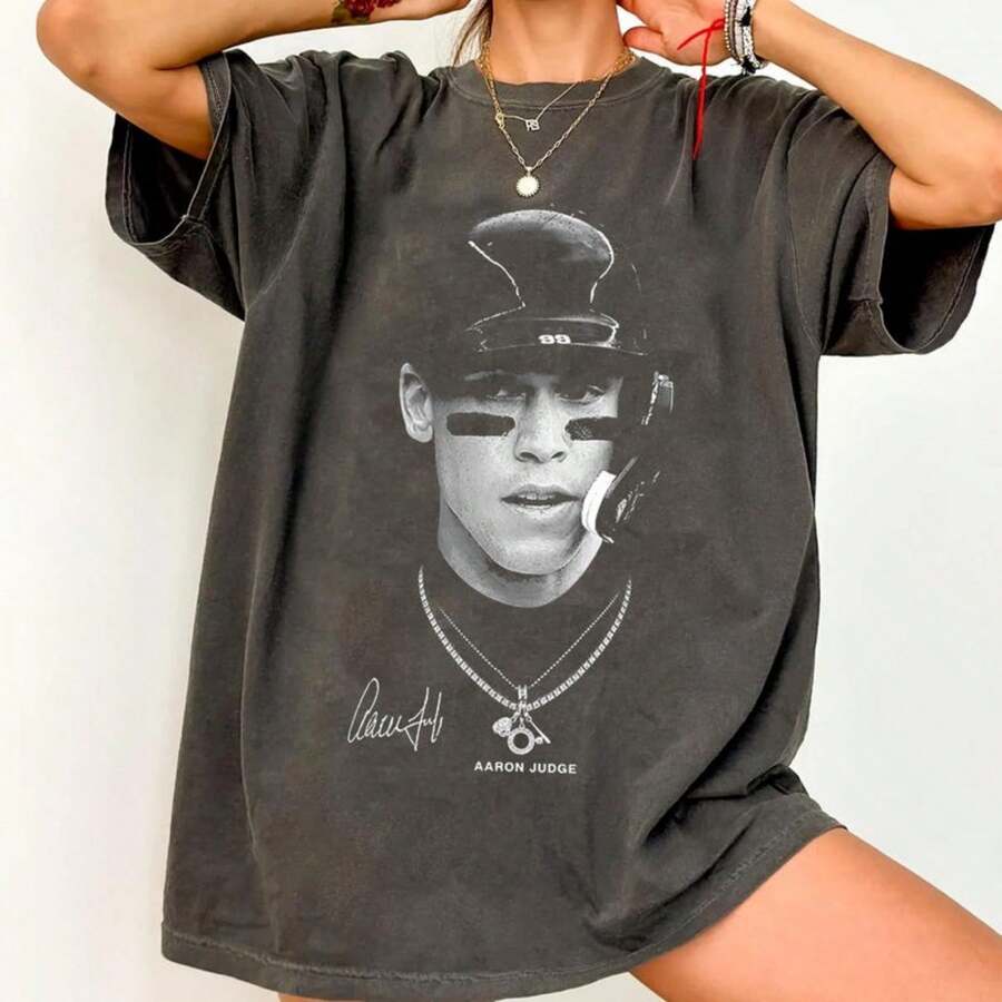 Graphic Tee, Vintage Baseball T-Shirt For Fans, Spor Rel - màu đen - Xem 1