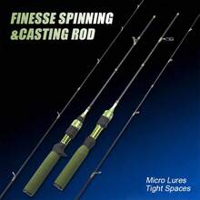 Joran Pancing Umpan Mikro SEACHASER 1,4m, Gagang EVA Hijau, Desain Teleskopik 4 Bagian, Bodi Ringan, Portabel, Ujung Sensitif, Genggaman Nyaman, Praktis untuk Memancing di Air Tawar - Hijau - View 6