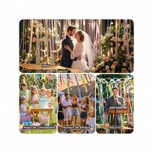 Set de 4 rollos, san valentín detalles,cinta de satén de 22m de largo y 4cm de ancho, para regalos festivos, decoración de bodas, manualidades DIY, lazos, diademas, vuelta al colegio, Día de San Valentín,decoración de rosas DIY, envoltura de regalos - Cinta de moño para decoración de mesas, sillas, flores, cajas de regalo, accesorios de vestir, tejido, crea una atmósfera festiva elegante - Albaricoque - Ver 9