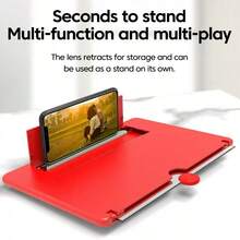 Adjustable Screen Expanders & Magnifiers 10/12-Inch Portable Phone Screen Video Magnifier And Phone Holder Suitable For All Smartphones Valentine's Day Gift - View 5
