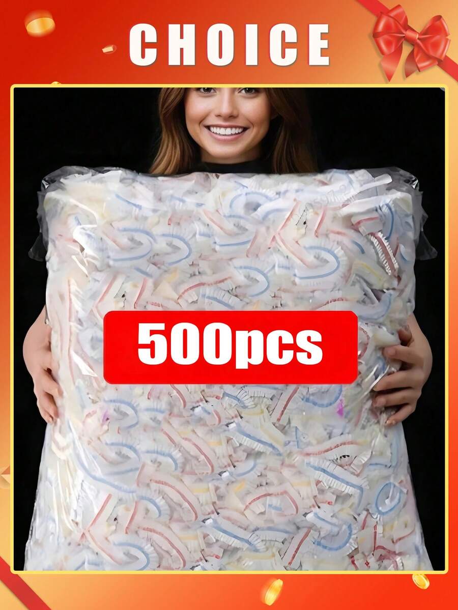 500 piezas Película de conservación de alimentos para el hogar, Tapa gruesa para platos sobrantes, Película de conservación de frutas, Película de conservación de alimentos para refrigerador de cocina