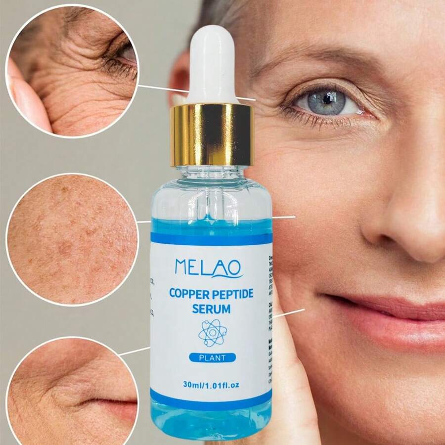 MELAO COPPER Peptide Essence - Multi-Peptide Essence - Firming & Moisturizing - Blue - View 1