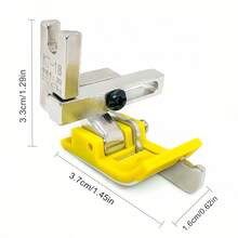 全新高品质平缝塑料包边条，可调节包边压脚 - KT-18右刀可調壓腳1pcs - 查看 4