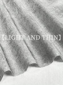 Keke Bloomly Women's Lightweight Long Sleeve Zip-Up Casual Jacket, Shiny Metallic Fabric, Fashion Versatile For Work, Travel, Casual Wear - Silver - View 8