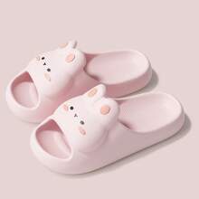2026 New Summer EVA Slippers, Cute Rabbit Design For Women - Pink - View 3