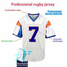 Alex Moran #7 White Mountain State American Football Jersey, Professional Sports American Football Jersey - White - View 3
