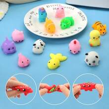 Sdfiu34-30 Pack Squishy Toys Kawaii Squishies Party Favors For 4-8 8-12 Treasure Box Toys For Classroom Birthday Xmas Gifts Goodie Bag Mini Animals Mochi Squishy Stress Relief Sensory Toys Random-Bdfu3 - 30 - Xem 5