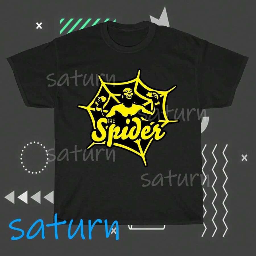 Anderson Silva Spider Logo T-Shirt Funny Size S To 5XL - Black - View 1