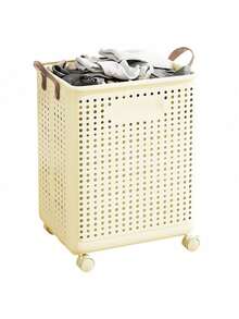 1pc Foldable Storage Box, Wardrobe Storage Box, Toy Storage Box, Sundries Storage Basket, Large Capacity Storage Box, Suitable For Toys, Clothes, Snacks, Books, Shoes, Plastic Boxes For Cars, Home Storage And Bedroom Accessories Under The Bed Storage Basket - Nhiều màu - Xem 10