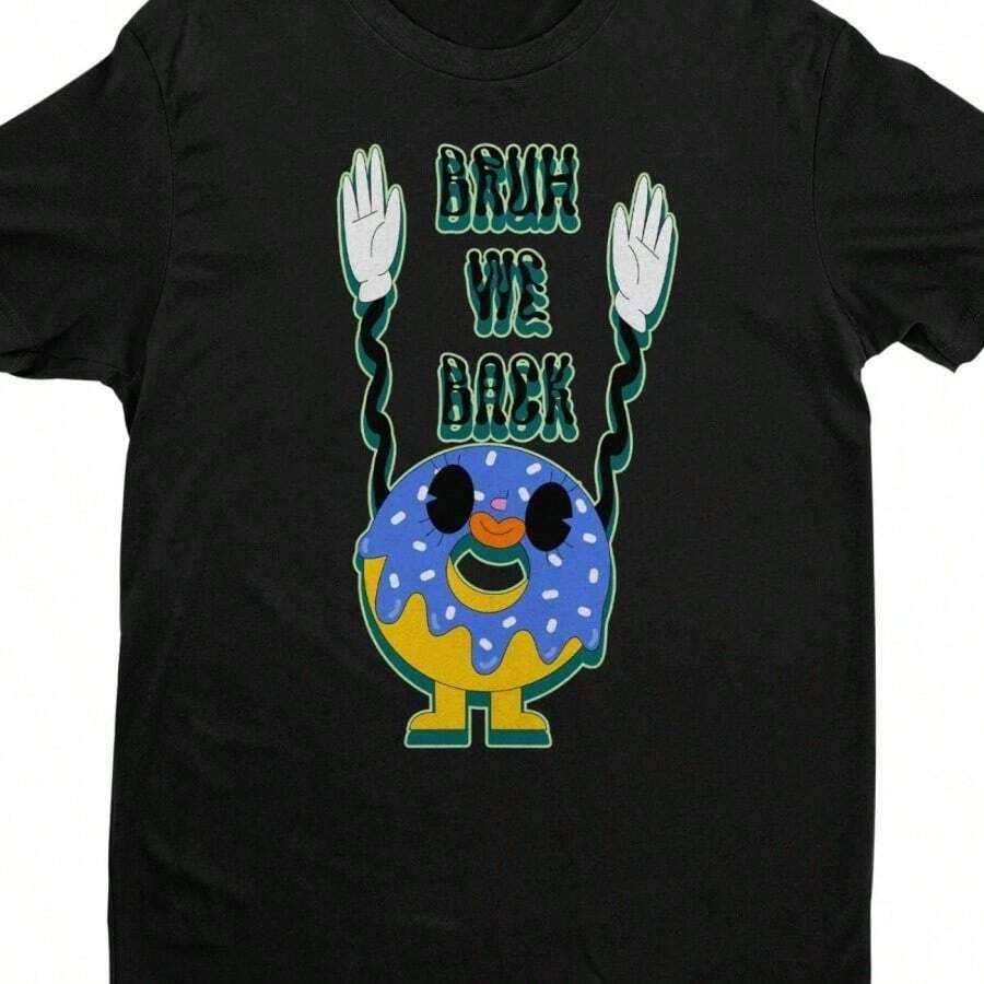 Bruh We Back To School T-Shirt Back To School Shirt For TeachersBack To School - màu đen - Xem 1