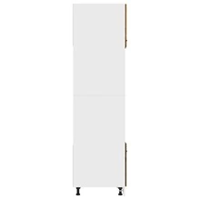 vidaXL Mikrowellenumbauschrank Lyon Räuchereiche 60x57x207 Cm Holzwerkstoff - Giallo - Visualizzare 6