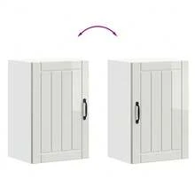 vidaXL Küchen-Hängeschrank Lucca Hochglanz-Weiß Holzwerkstoff - 白色 - 查看 9