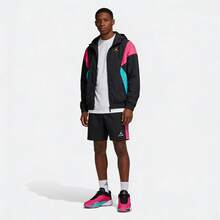 Nike Jordan Luka 3 PF "Imaginarium" Comfortable & Versatile, Non-Slip & Durable, Low-Top Basketball Shoes, Pink & Black For Men - Pink and Black - View 6