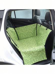 1 Pc Housse de siège de voiture pour chien de taille universelle, imperméable, pliable, double couche, tissu Oxford épaissi, forme rectangulaire simple, multicolore au choix, antidérapante, résistante à l'usure et à la saleté, tapis de voiture pour animaux de compagnie chiens et chats, pour la conduite, les voyages en extérieur et les sorties quotidiennes - Multicolore - Voir 10
