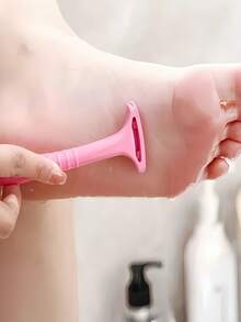 1pc Foot Care Tool, Foot Callus Remover, Ergonomic Design, Durable Handle, Easy To Clean, Pedicure Tool, Heel Scrubber, Professional Home Foot Care Tool, Perfect For Removing Calluses And Cracked Skin, Foot File, Foot Care Tool, Callus Remover - A - View 5