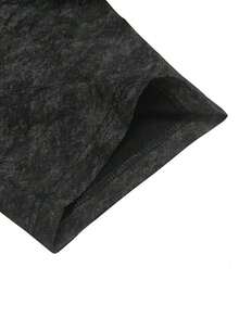 Camiseta de Manga Corta para Hombre, Versátil y a la Moda, con Slogan en Inglés "TOKYO" y Elemento de Tokio Impreso - Negro 2 - Ver 9