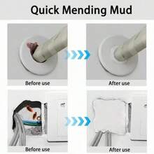 1/5包高品质防水墙面修补密封胶棒，防管道异味防虫，干墙修补腻子 - 20克一包 - 查看 5
