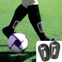 [Professional Shin Guards] Lightweight Professional Soccer Training Shin Guards, 1 Pair | Impact Reduction Buffer Protective Equipment - Blue PET Material, Hand Wash/Dry Clean - Number 7 - View 4