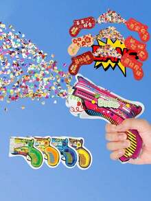 40pcs/20pcs/12pcs/8pcs Auto-Inflate Mini Fireworks, Random Style Handheld Party Poppers For Celebration, Birthday, Wedding - Multicolor - View 1