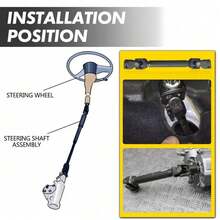 Steering Column Intermediate Shaft For  Fiesta MK7 1758288/8V513K644BB. - A - View 3