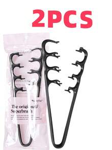 1/2PCS Tyling Combs And One Black Clip, Texture Combs, Fluffy Wide-Toothed Styling Combs, Best Hair Styling Tools, Fluffy Styling Tools, Bangs Gap Trimming Accessories. - Multicolor - View 12