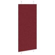 vidaXL Plissee Bordeauxrot 85x200 Cm Stoffbreite 84,4 Cm Polyester - one-size - View 4