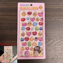 1张动漫卡通贴纸，可爱小猫动物贴纸，可重复使用防水贴纸，DIY手工贴纸，适用于DIY手机壳、DIY笔记本贴纸、DIY工艺品、笔记本电脑、礼品包装、派对装饰，完美的节日礼物，送给粉丝和朋友的礼物（款式随机） - 彩色 - 查看 7