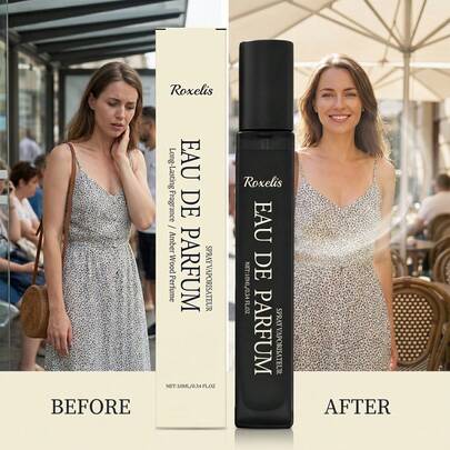 Roxelis 夏日微风淡琥珀香氛，自然清新优雅的层次感香氛，适合日常通勤