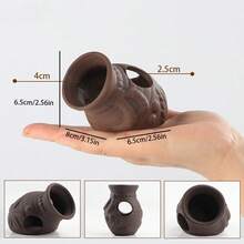 各种陶瓷鱼虾隧道装饰品，适用于水族箱，包括陶土管虾洞、鱼虾喂食管和水族箱装饰躲藏管道。 - A - 查看 15