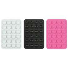 1pc Silicone Octagonal Cup Phone Sticky Holder, Double-Sided Silicone Suction Cup Phone Case Stand, Hands-Free Phone Accessory Strong Clip Holder, Suitable For Selfie And Video Recording - Clear - View 12