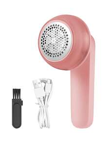 USB Rechargeable Electric Fabric Defuzzer, 6-Blade Lint Remover For Clothes, Bedding, Furniture, Carpets, Sofa, Cleaning Supplies, Ideal Mother's Day Gift - Multicolor - View 9
