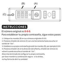 YC-HOGAR Maleta modelo Maleta de cabina Pequeña 20 Pulgadas Equipaje de Cabina de Mano con Ruedas Silenciosas y Asa Telescópica, Bloqueo de Combinación, Ligera, Duradera, Negro Gris Azul Claro Blanco Grisáceo - Negro - Ver 7