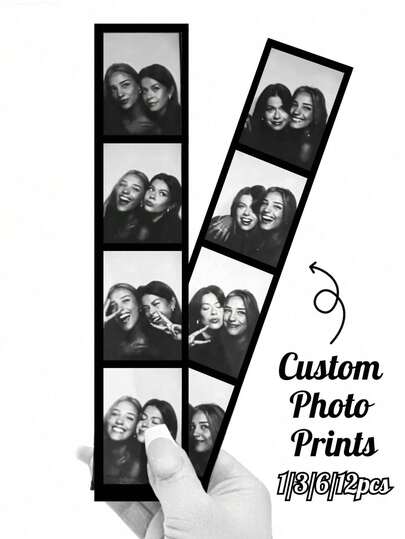1/3/6/12 piezas de impresión de foto personalizada | Regalo romántico para parejas, recuerdo de aniversario, foto personalizada para el Día de San Valentín | Adecuado para parejas, regalos románticos para amantes, celebradores de aniversario, planificadores del Día de San Valentín, organizadores de citas, creadores de regalos para parejas, entusiastas de los recuerdos de amor | Admite la carga de fotos de pareja, fotos de pareja románticas, fotos de aniversario, fotos de regalo del Día de San Valentín