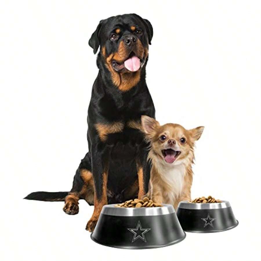 All Pro - tazón para Mascotas Cowboys L-B031 - Pequeño - Ver 1