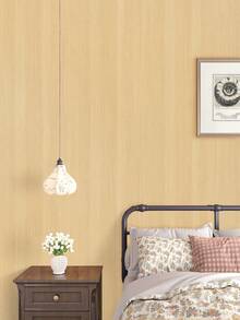 Wood Contact Paper Peel And Stick Wallpaper - Light Wood Grain Contact Paper Self Adhesive Removable Vinyl Film - Waterproof Natural Oak Wallpaper For Countertop Cabinets Table Drawer - Wood Grain - View 4