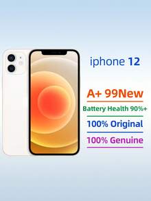 Apple Used IPhone 12, Unlocked, Supports Multi-Band 5G, Globally Compatible Smartphone - Multicolor - View 10