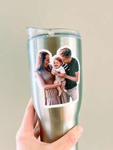 Custom Photo Stickers, Personalized Stickers, Custom Stickers, Water Bottle Stickers, Laptop Stickers, Car Stickers - A - View 4