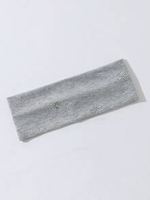 1件装女士休闲可爱街头风蝴蝶结印花沙滩/度假发带，涤纶材质，百搭日常佩戴，女士时尚发饰，优雅发带 - 彩色 - 查看 10