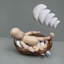 Accesorios de fotografía para recién nacidos, almohadas para posar de frijoles, ayuda para posar, esencial para estudio, accesorios de fotografía para posar, 5 uds. - BLANCO - Ver 6