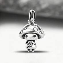 Mặt dây chuyền hình gấu trúc bằng bạc sterling 925 tối giản độc đáo, món quà trang sức tinh tế phù hợp cho cả nam và nữ. - Bộ 5 - Xem 12