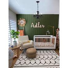 LaLuLa Mini Candelabro de Cristal Acrílico Candelabro Moderno de Granja en Bronce Iluminación de 4 Luces Estilo Vela Lámpara Colgante para Sala de Estar - Negro - - Ver 7