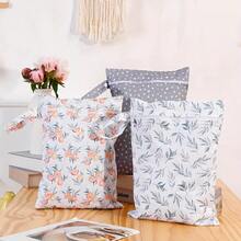 Bolsas Húmedas y Secas Reutilizables 3 Piezas Organizador de Viaje Resistente al Agua Ideal para Playa Piscina Gimnasio Yoga Toallitas y Articulos de Aseo Portátil - Mariposa - Ver 9