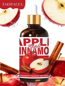 EMBRACEX. 100ml Apple Cinnamon Fragrance Oil With Dropper, Suitable For Candle Making And Aroma Diffuser, Perfect For Daily Use, Winter Warmth Essential, Thanksgiving Gift, Holiday Gift - Apple Cinnamon - View 13
