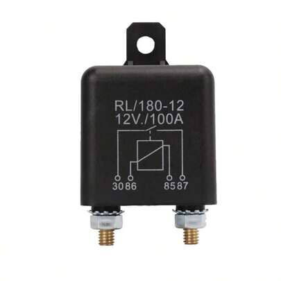 Rele Auxiliar Potente 12v 100a Som Equipamentos Industriais